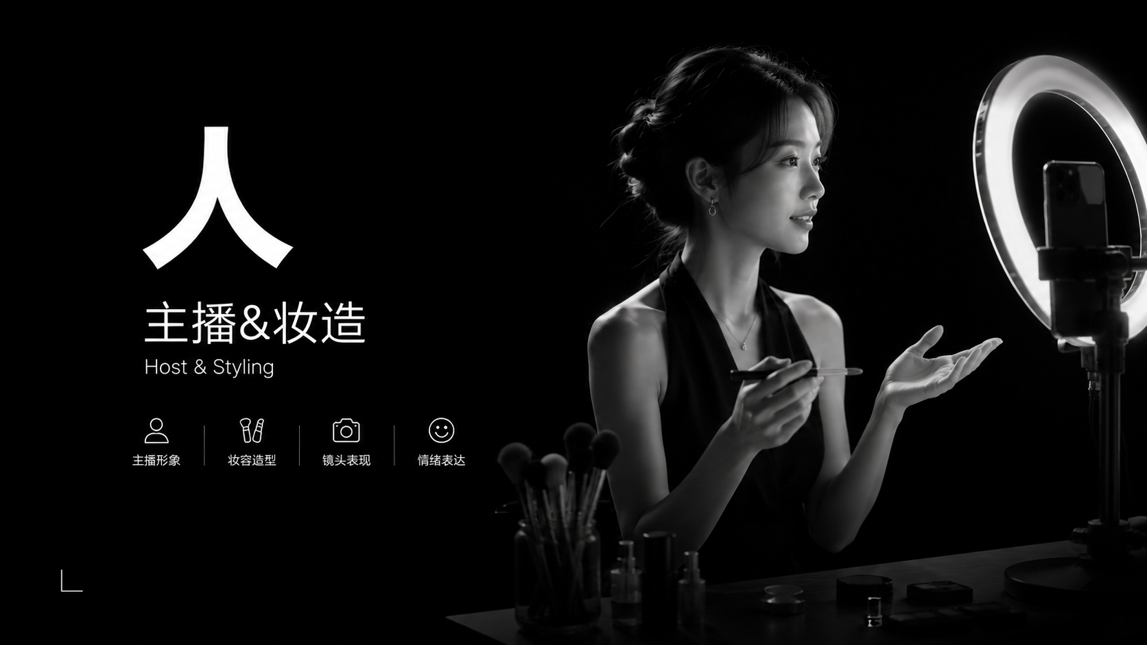 人，主播与妆造视觉系统